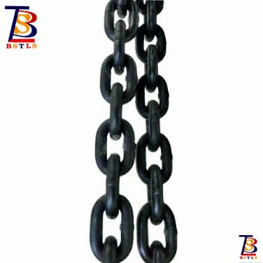 G80 18 X 64mm 20X80mm Round Link Chain Mining Chain G80 in DIN22252 Chain