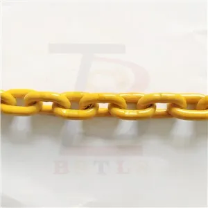 製造供給合金鋼 G100 リフティング チェーン 工業用搬送